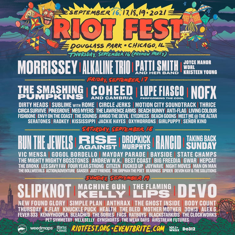 Riot Fest: Calling All Music Fans | The Spunky Curl
